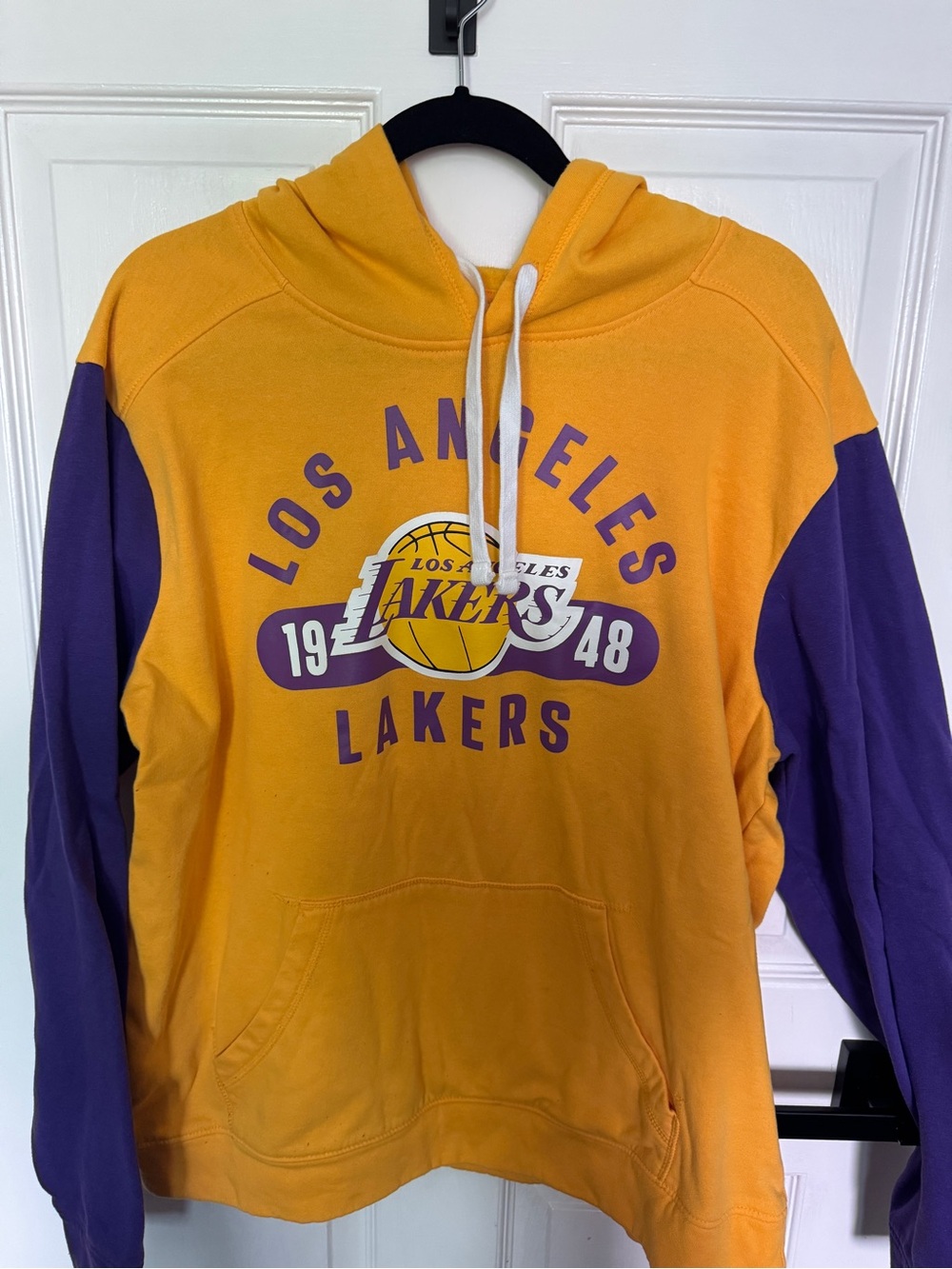 Fanatics Los Angeles Lakers Gold and Purple Pullover Hoodie
